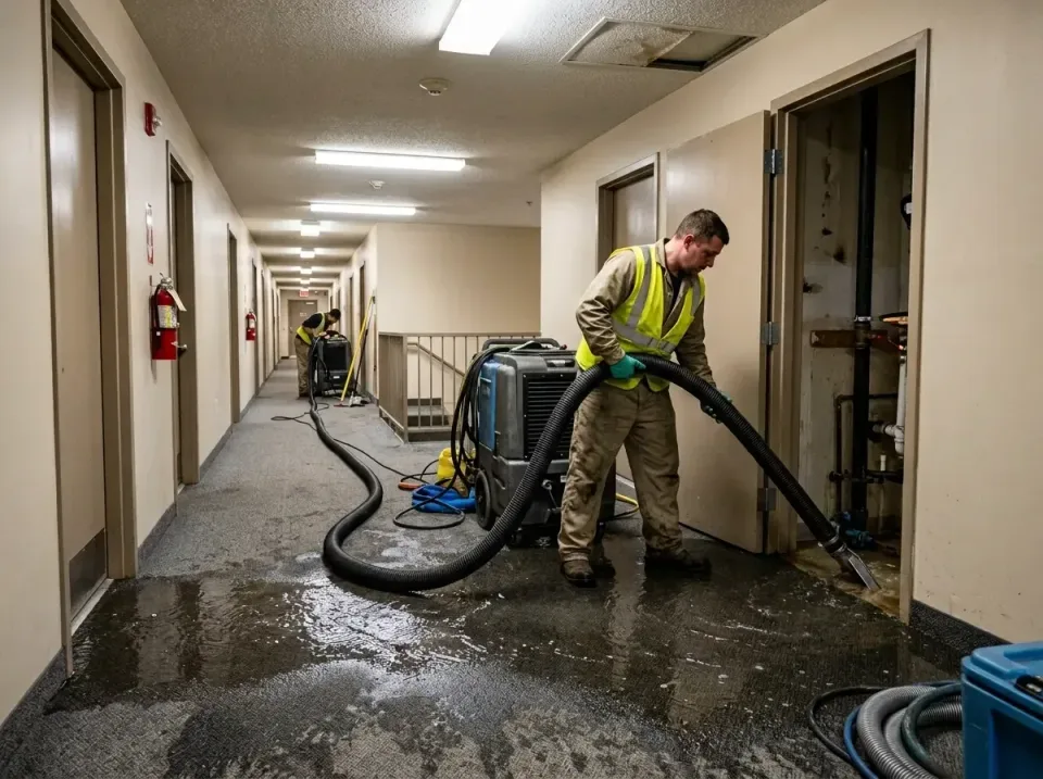 multi-unit-apartment-hallway-f-005 — frequently asked questions, Emergency Burst Pipe Water Extraction & Removal in Adel, IA